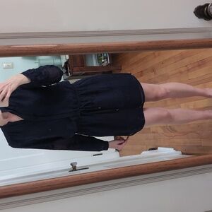 Katherine Barclay lacy long-sleeve dress, new with tags, size 2